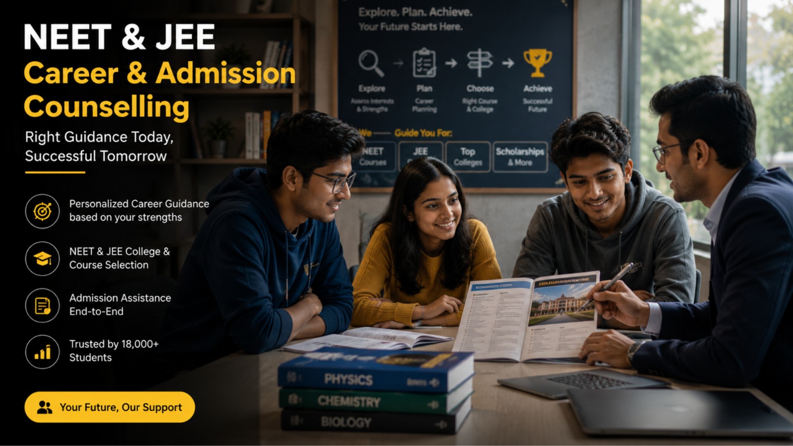 NEET & JEE Counseling - Get Your Dream College